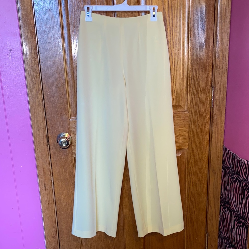 Chadwicks Yellow Wide Leg Trousers